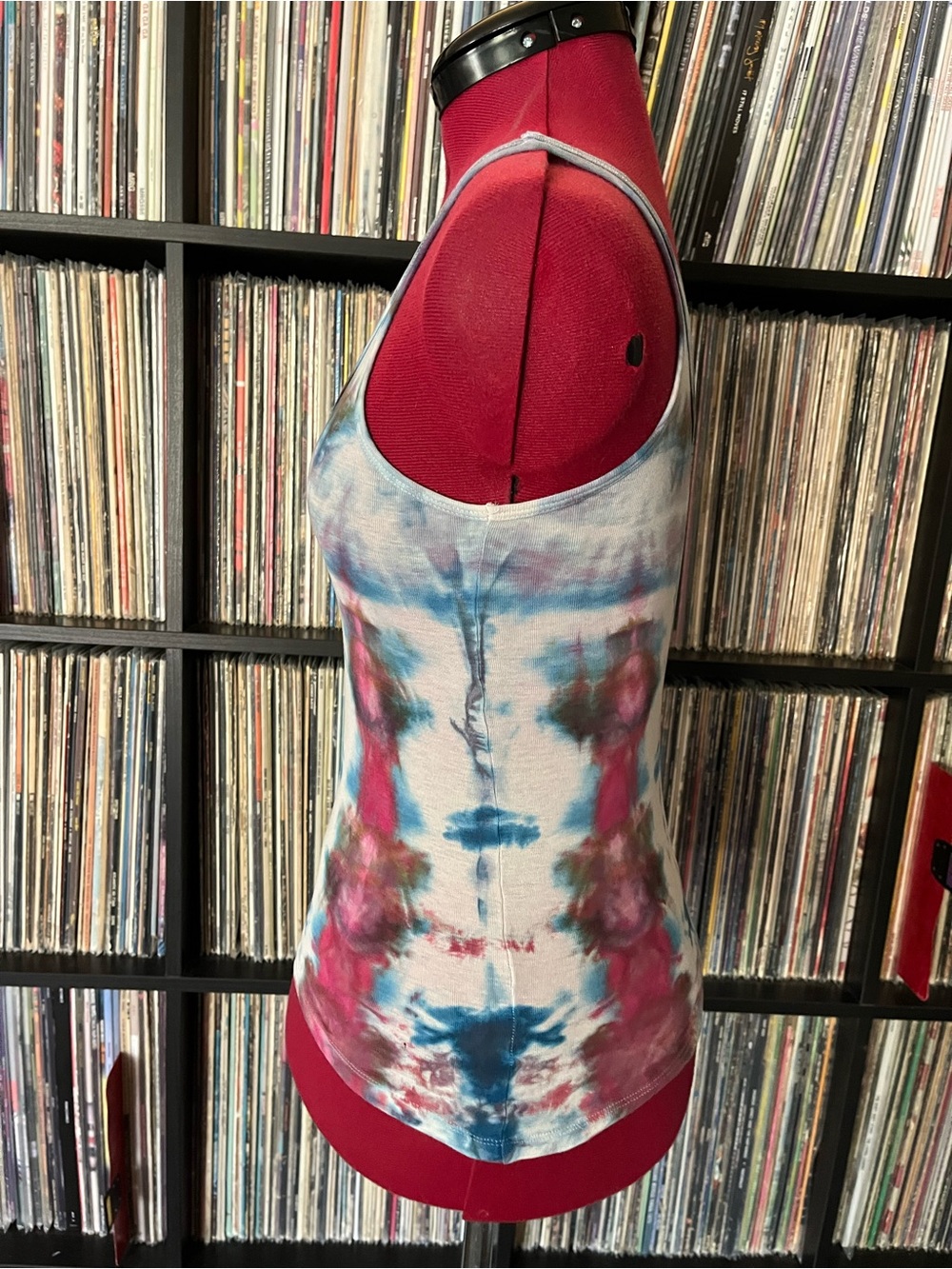 PHISH Tank tops 2 lot Fishman donuts 💙⭕️ linen tie dyed M - Picture 6 of 12
